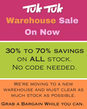 TukTuk Warehouse Sale