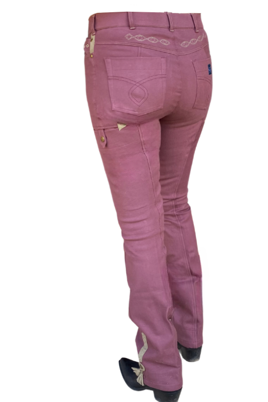 Riding Jeans with phone pockets (Style #275P) | Plum