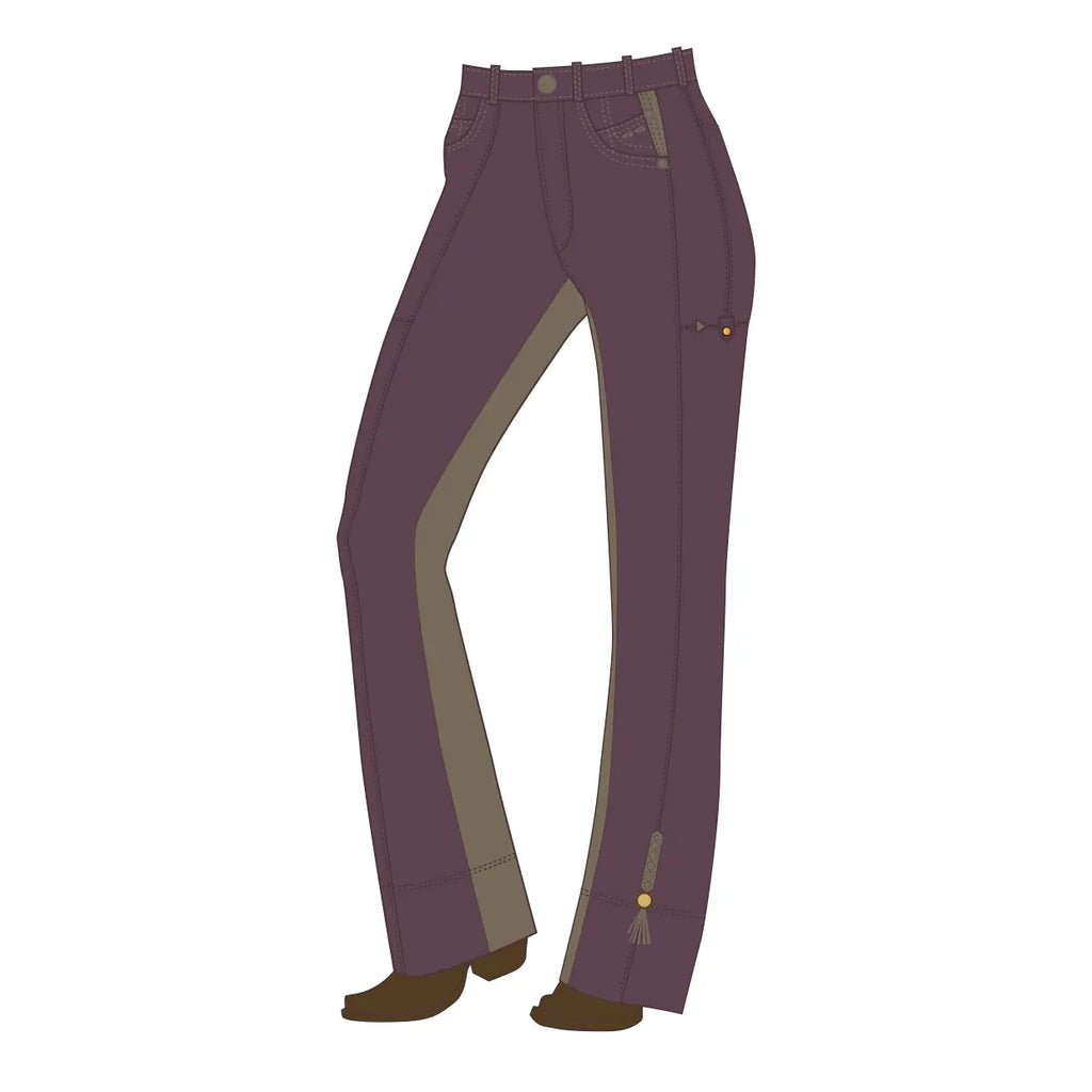 Riding Jeans with full suede seat (Style #275S) | Plum and Camel