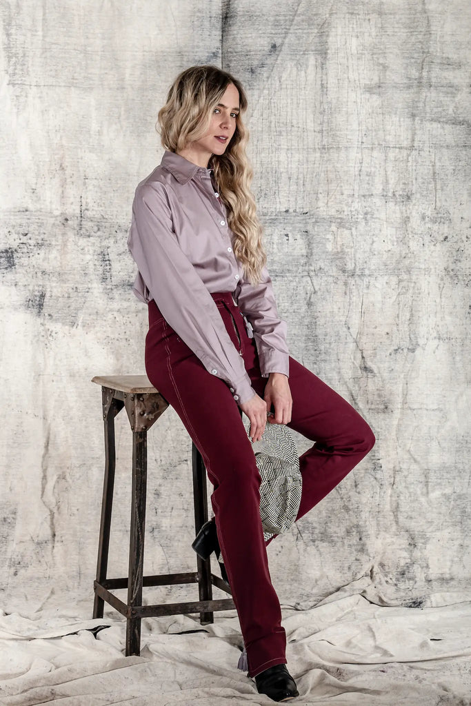 Casual Riding Pant | Style #263 | Burgundy