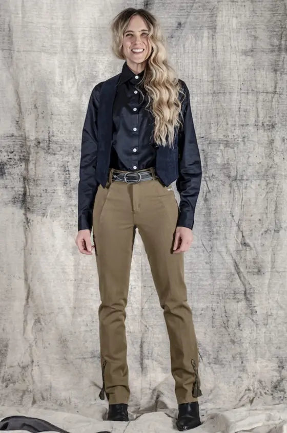 Riding Jeans with phone pockets | Style #276 | Olive