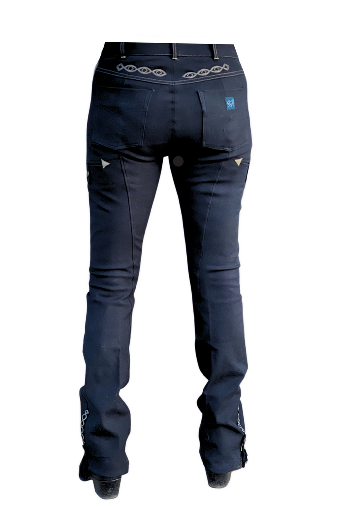 Riding Jeans with phone pockets (Style #275P) | Black