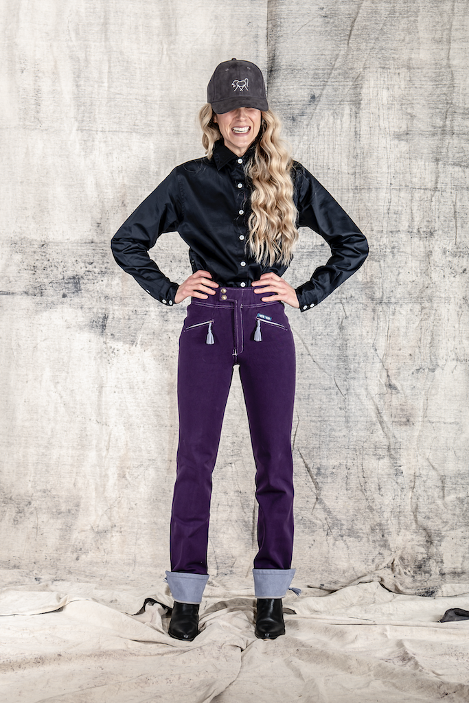 Casual Riding Pant | Style #263 | Royal Purple - TukTuk Clothing