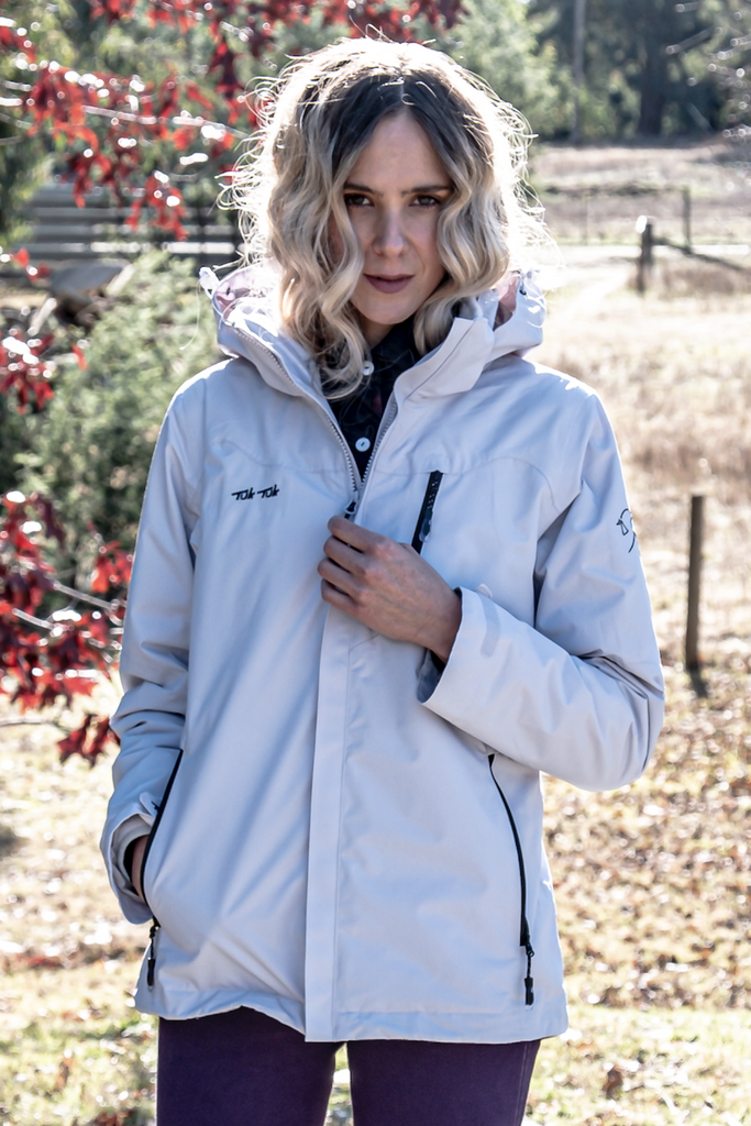 Waterproof three-in-one Instructor Jacket | Arctic Ice - TukTuk Clothing