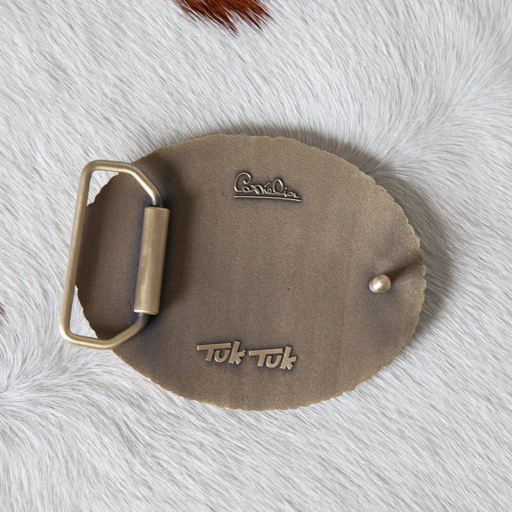 Ted Belt Buckle | Antique Bronze - TukTuk Clothing