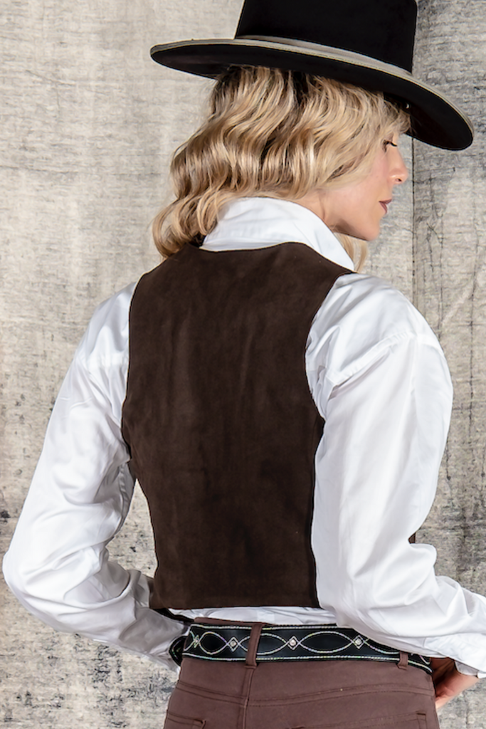 Vaquera Vest | Chocolate - TukTuk Clothing