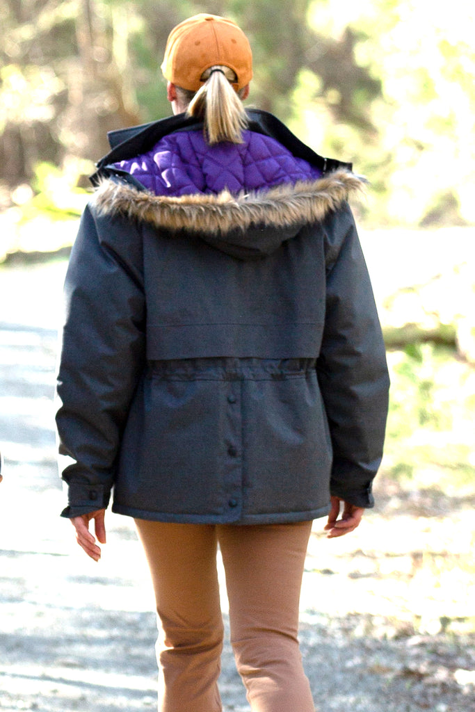 Winter Exercise Jacket | Storm Cloud - TukTuk Clothing